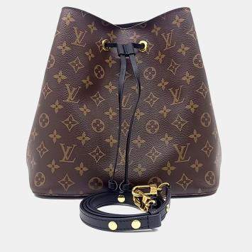 مملوكة مسبقًا Louis Vuitton Brown PVC Monogram Neonoe