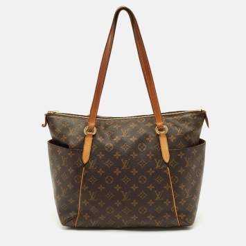 Pre Owned Louis Vuitton Totally MM Monogram Canvas Bag
