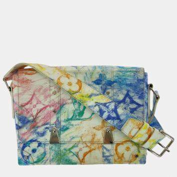 مملوكة مسبقًا Louis Vuitton Monogram Pastel Trunk Messenger Bag Pm  Multicolore