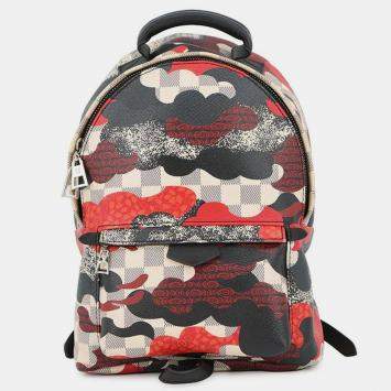 Pre Owned حقيبة ظهر لوي فيتون بالم سبرينغز نوار/متعدد الألوان داميي أزور كانساي ياماموتو مقاس صغير