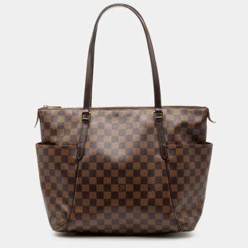 مملوكة مسبقًا Louis Vuitton Brown Damier Ebene Totally MM