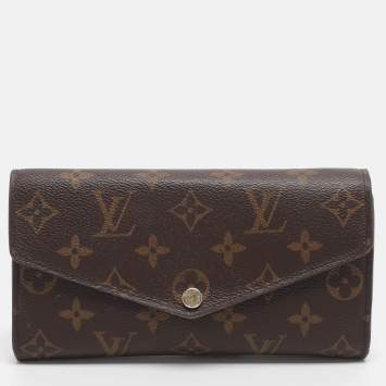 مملوكة مسبقًا Louis Vuitton Sarah Monogram Canvas Continental Wallet