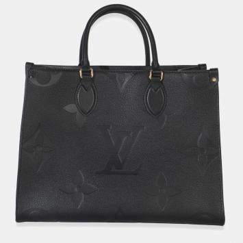 Pre Owned حقيبة لوي فيتون أون ذا غو انبرنت مونوغرام سوداء MM