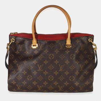 Pre Owned Louis Vuitton Cherry Monogram Pallas MM