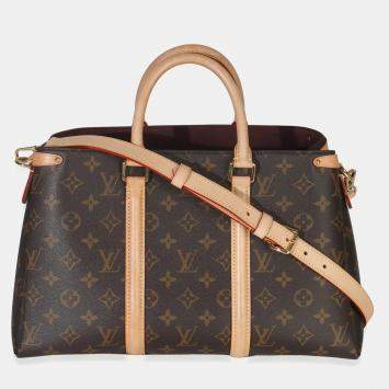 Pre Owned Louis Vuitton Monogram Canvas Soufflot MM NM