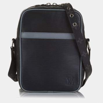 Pre Owned Louis Vuitton Blue Epi Monogram Danube PM