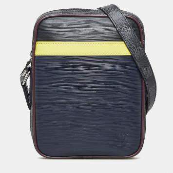 Pre Owned حقيبة دانوب سليم لوي فيتون إيبي داميير غرافيت سوداء