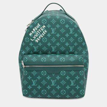 مملوكة مسبقًا Louis Vuitton Green Monogram Heritage Discovery Backpack PM