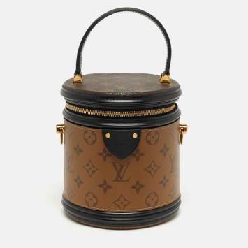 Pre Owned Louis Vuitton Cannes Monogram Reverse Canvas Bag