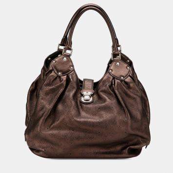 مملوكة مسبقًا Louis Vuitton Brown Monogram Mahina XL