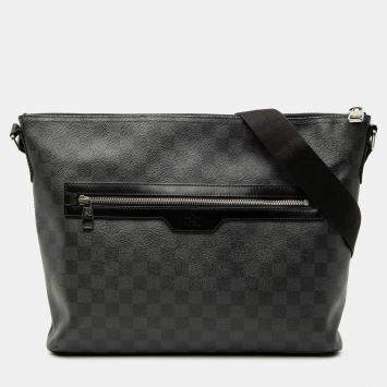 مملوكة مسبقًا Louis Vuitton Black Damier Graphite Mick MM
