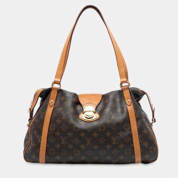 مملوكة مسبقًا Louis Vuitton Brown Monogram Stresa GM