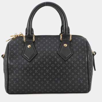 مملوكة مسبقًا Louis Vuitton Speedy Bandouliere Gray Nanogram Size 20