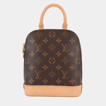 Pre Owned Louis Vuitton Alma Backpack Monogram