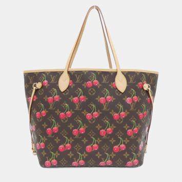 مملوكة مسبقًا Louis Vuitton Monogram Cherry Lv X Tm Neverfull Mm Handbag