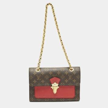 Pre Owned Louis Vuitton Victoire Cerise Monogram Canvas Shoulder Bag