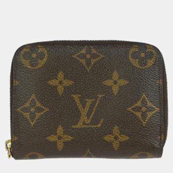 مملوكة مسبقًا Louis Vuitton Brown Monogram Zippy Wallet