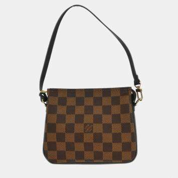 Pre Owned Louis Vuitton Damier Trousse Makeup Handbag