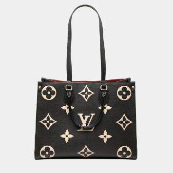 مملوكة مسبقًا حقيبة لوي فيتون أون ذا غو جاينت مونوغرام إمبرانتي بيكولار أسود MM