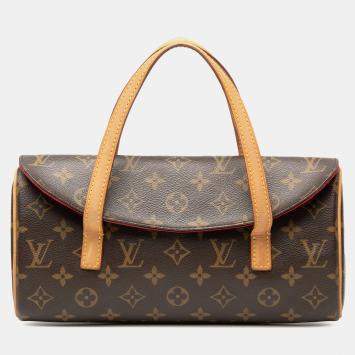 Pre Owned حقيبة لويس فيتون سوناتين مونوغرام بني