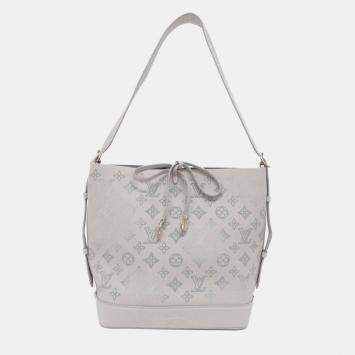 Pre Owned Louis Vuitton Mahina Flight Mode Flor Shoulder Bag