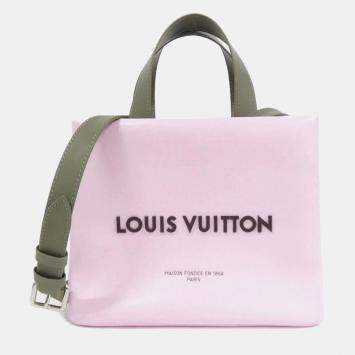 Pre Owned Louis Vuitton Shopper Tote Mini Handbag
