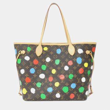 Pre Owned Louis Vuitton Monogram Lv X Yk Neverfull Mm Handbag