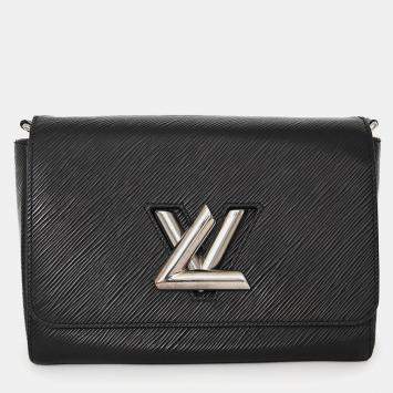 مملوكة مسبقًا Louis Vuitton 2016 Black Epi Leather Twist MM Bag