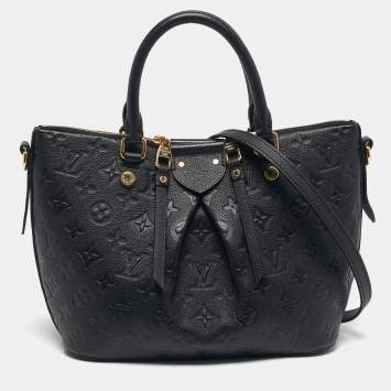 مملوكة مسبقًا حقيبة لوي فيتون مونوجرام إمبريونت جلد أسود مزارين بي أم