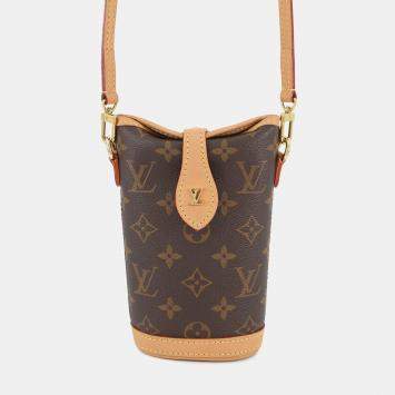 مملوكة مسبقًا محفظة لويس فيتون فلد مي بني منقوشة