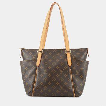 Pre Owned Louis Vuitton Totally Brown Monogram Size Pm