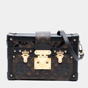 Pre Owned حقيبة لوي فيتون بيتي مال بلوسوم مونوجرام بني