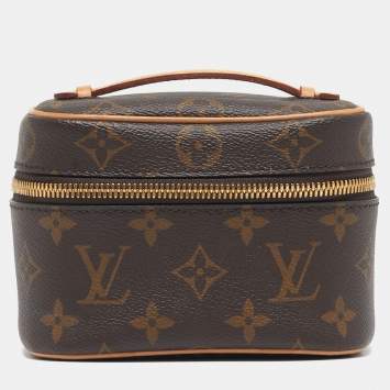 مملوكة مسبقًا Louis Vuitton Nice Nano Monogram Canvas Pouch Clutch