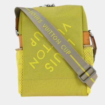 Pre Owned Louis Vuitton Yellow LV Cup Weatherly Shoulder Bag
