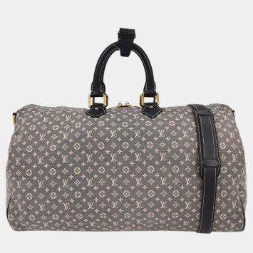 Pre Owned Louis Vuitton Monogram Idylle Speedy Voyage 45 Duffle Bag