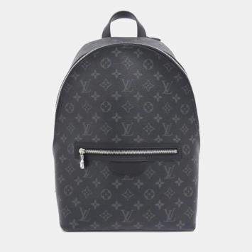 Pre Owned Louis Vuitton Monogram Eclipse Discovery Bum Bag Slim Backpack