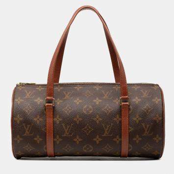 Pre Owned Louis Vuitton Brown Monogram Papillon 30