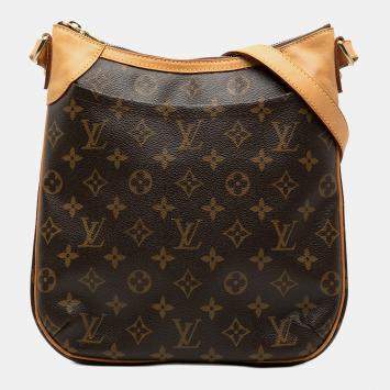 Pre Owned Louis Vuitton Brown Monogram Odeon PM
