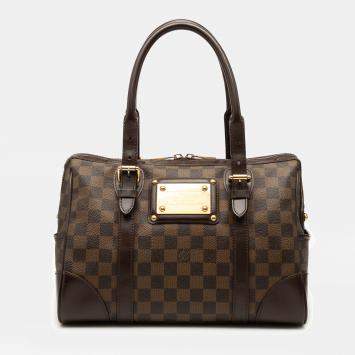 مملوكة مسبقًا Louis Vuitton Brown Damier Ebene Berkeley