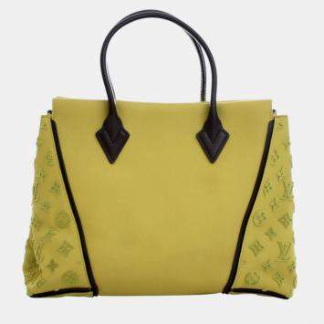 Pre Owned حقيبة لوي فيتون توفتاج فيو كشمير سوداء صفراء PM W توتي