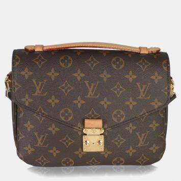 Pre Owned حقيبة لوي فيتون بوشت ميتيس كانفاس بني مونوغرام