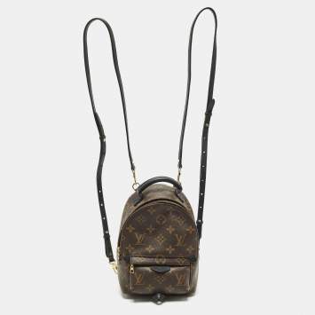 Pre Owned Louis Vuitton Palm Springs Mini Monogram Canvas Backpack
