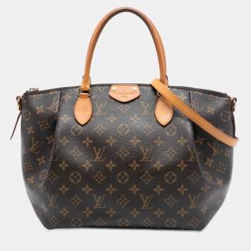 Pre Owned Louis Vuitton Brown Monogram Turenne MM