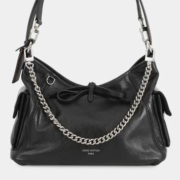 مملوكة مسبقًا Louis Vuitton Carryall Cargo Vibe Noir Lamb Leather Size Pm