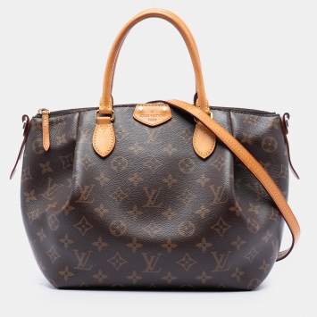 Pre Owned Louis Vuitton Brown Monogram Turenne PM