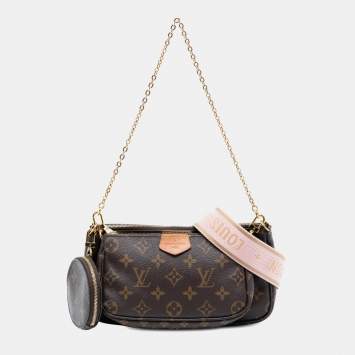مملوكة مسبقًا Louis Vuitton Brown Monogram Multi Pochette Accessoires