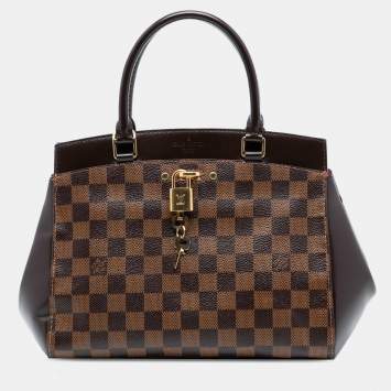Pre Owned Louis Vuitton Brown Damier Ebene Rivoli MM