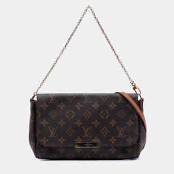 مملوكة مسبقًا Louis Vuitton Brown Monogram Favorite MM