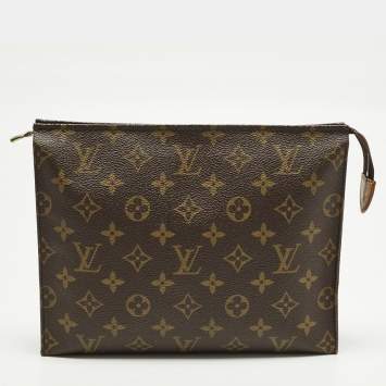 Pre Owned Louis Vuitton Toiletry 26 Monogram Canvas Pouch