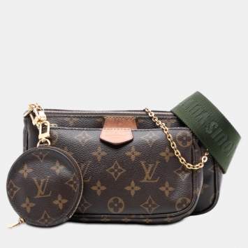 مملوكة مسبقًا Louis Vuitton Brown Monogram Multi Pochette Accessoires